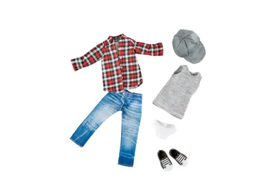 Produktbild von Käthe Kruse Skater-Outfit Teenager-Puppen-Kleidungssatz 6-teilig
