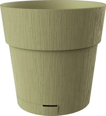 Image de Pot de Fleur Stefanplast Ethica, 2 L, 40 x h39 cm, Avec Réserve d'Eau, Vert Olive