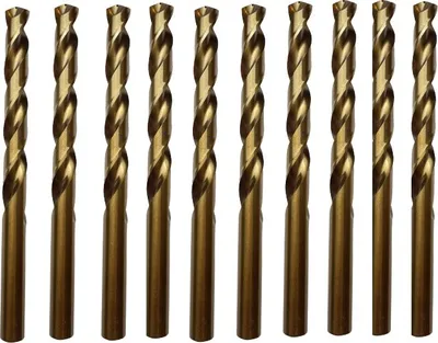 Immagine prodotto di Punte Makita HSS-CO 4,0 x 75 mm, 10 pezzi, P-61531-10, punte per metallo al cobalto
