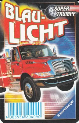Produktbild von Ravensburger 20409 - Blaulicht, Supertrumpf