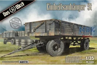 Produktbild von DAS WERK DW35006 Einheitsanhänger 5t