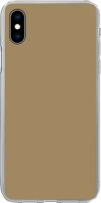 Produktbild von MuchoWow® Handyhülle Schutzhülle Hülle für Telefoonhoesje iPhone Xs Palette - Beige - Innenbereich Silikon Softcase Handy Hülle - Handytasche