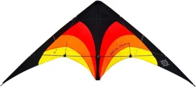 Produktbild von Elliot Drachen Delta Stunt 148 x 63 cm schwarz/rot/orang rtf