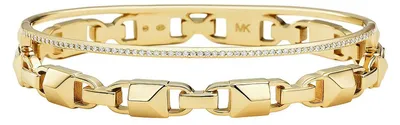 Produktbild von Michael Kors Damen Armband Armreif Silber goldfarben MKC1001AN710