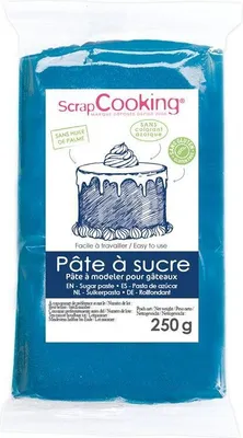 Obrázok produktu pre Cukrové cesto - tmavomodré - 250 g