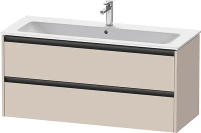 Produktbild von Duravit Ketho.2 Wastafelonderkast 121x48x55 cm Mat Taupe