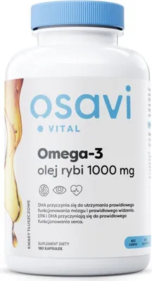 Productafbeelding van Osavi Omega-3 visolie 1000 mg (180 capsules) 8706