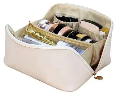 Obrázok produktu pre Organizér na kozmetiku, béžová farba, 24x11x11 cm
