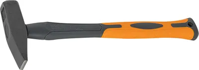 Image de Marteau de serrurier Bradas 200 g anthracite/orange