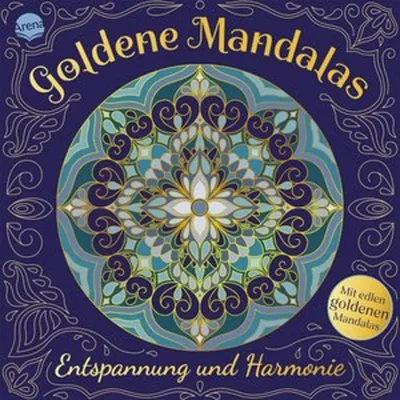 Produktbild von Goldene Mandalas. Entspannung und Harmonie