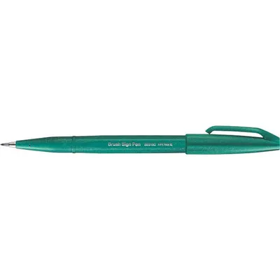 Obrázek produktu pro Pentel Brush Sign, Pokuta, 1 barva/barev, Tyrkysová, Štětičkový hrot, 0,5 mm, 2 mm