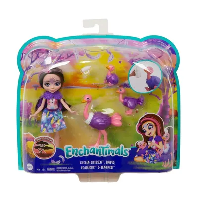 Immagine prodotto di Famiglia di struzzi Enchantimals Ofelia