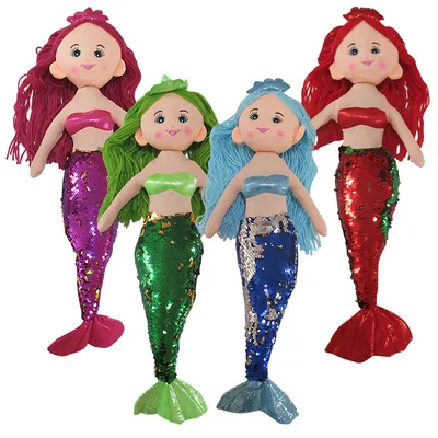 Produktbild von Meerjungfrau Stoffpuppe 50 cm