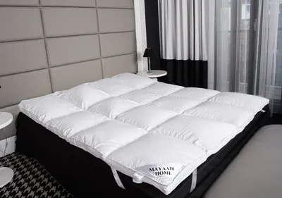 Produktbild von HS70 Matratzenauflage 90x200 cm 3600 Gramm Unterbett Topper Auflage 70% Daunen 30% Federn Mayaadi Home