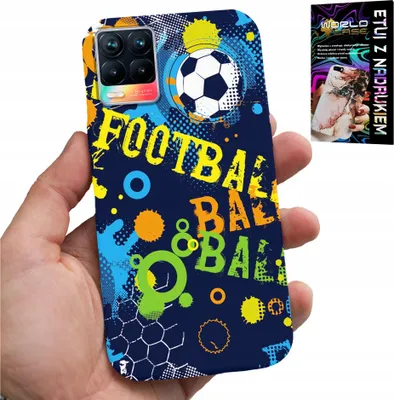 Zdjęcie produktu dla Etui Do Realme 8 / 8 Pro - Football Drużyny Piłkarskie, Piłkarze