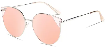 Produktbild von Sonnenbrille im Retro-Cat-Eye-Design mit UV-Schutz für Damen