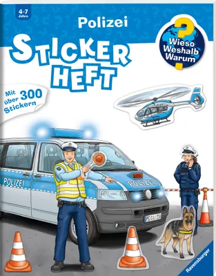 Image de Wieso? Weshalb? Warum? Stickerheft: Polizei