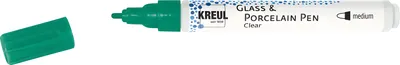 Produktbild von KREUL Glass & Porcelain Pen Clear medium Grün