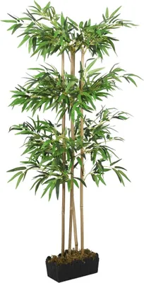 Obrázok produktu pre Umelý bambusový strom 988 listov 150 cm zelený