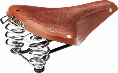 Produktbild von Brooks Damen Fahrradsattel B67 S , honig