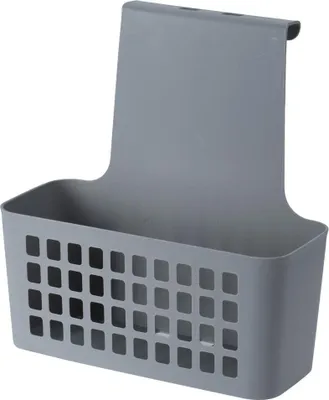 Obrázok produktu pre Skriňový závesný kôš s policou sivý