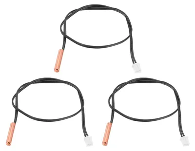 3 NTC-Thermistorsensoren 50K, Kupfer, 35 cm, für Temperaturmessung