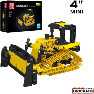 Produktbild von Mould King Raupen-Bulldozer Bau-Set 24020