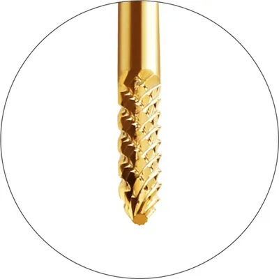 Image de Premium Bit Fraises à ongles Détails cône pointu manucure/pédicure Meule professionnelle