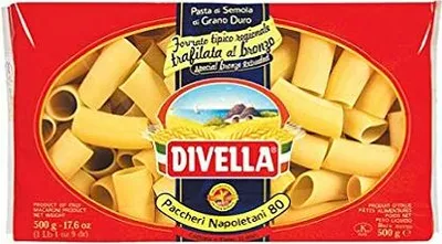 Produktbild von Pasta Divella 100% Italienisch N° 80 Paccheri Napoletani 500 gr
