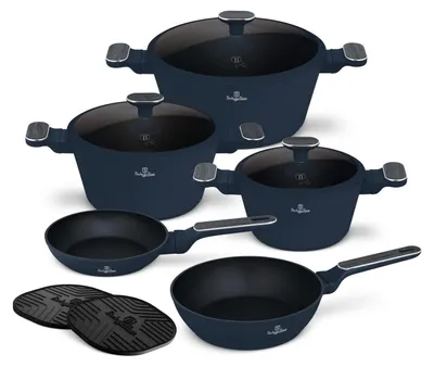 Produktbild von Berlinger Haus 113647, Gemischtes Set, Blau, Schwarz, 10 Stück(e)