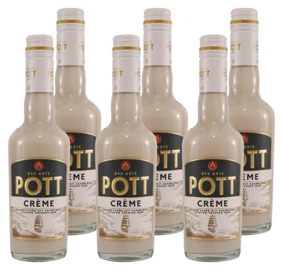 Produktbild von Pott Créme Likör (6 x 0,35L)