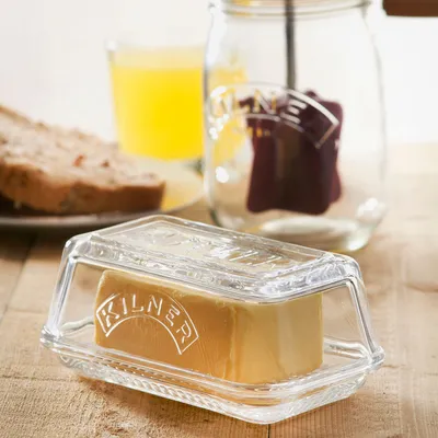 Produktbild von Kilner 0025.350 Butterdose, Glas, Mehrfarbig