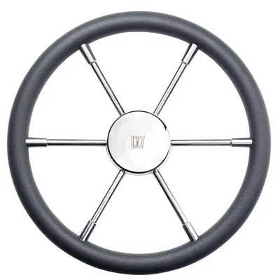 Immagine prodotto di Timone con rivestimento in schiuma di PU, grigio, Ø 40 cm – Vetus PRO40P