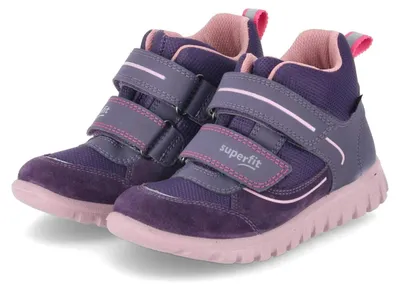 Produktbild von Superfit Mädchen Halbschuhe SPORT7 MINI Lila Synthetik, Leder & Textil Größe: 24