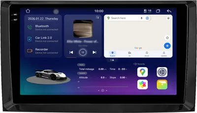 Obrázek produktu pro 2K Android autorádio 128GB pro Mercedes-Benz B-Class W245 Mercedes-Benz Vito W639 CarPlay Android Auto GPS navigace 4G LTE Bluetooth DAB+ SWC
