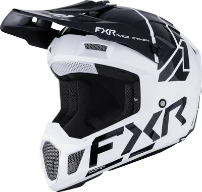Imagen del producto de Casco de motocross FXR Clutch Comp, blanco/, talla S