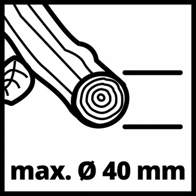 Image de Einhell GC-KS 2540 CB broyeur de jardin 2500 W 55 L Lame