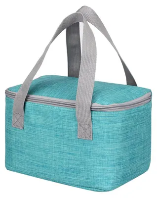 Image de Sac isotherme de petite taille, 4 litres, mini-sac de déjeuner, couleur bleu marine