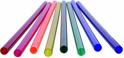 Produktbild von 2731 Farbrohr 1490mm Ø 30mm Blau für LED T8-Röhren 3er Pack