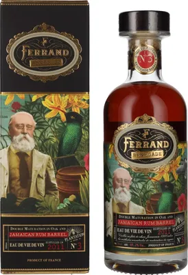 Image de Ferrand RENEGADE BARREL N°3 Eau de Vie de Vin 48,2% Vol. 0,7l en boîte cadeau