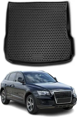 Image de Tapis de coffre pour Audi Q5 8RB 2008-2017 Caoutchouc TPE noir