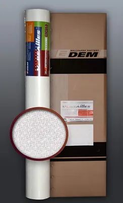 Produktbild von EDEM 80390BR60 überstreichbare Vliestapete dekorative Struktur maler weiß | 132 qm