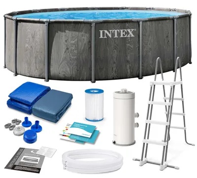Immagine prodotto di Piscina da giardino con telaio 457 x 122 cm 12 in 1 INTEX 26742ND