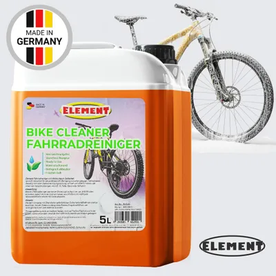 Produktbild von Element Fahrradreiniger I 5 Liter I Bike Cleaner I für alle Oberflächen I Fahrradpflege I Premium Reiniger für Fahrrad & E bike