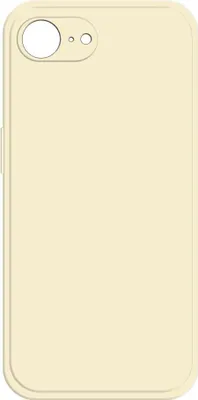 Imagen del producto de Funda para Apple iPhone 16e - Phonesta, funda de silicona de color beige, parte trasera
