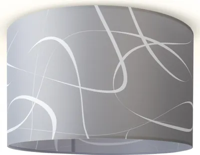 Produktbild von Deckenlampe Wohnzimmer Pendelleuchte Esstisch Lampenschirm Stoff Modern Abstrakt
