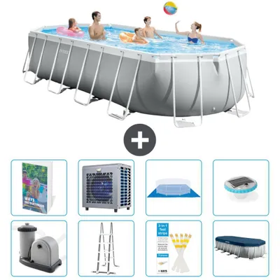 Produktbild von Prism Frame Pool Oval - 610x305x122 cm - 9-teilig  S523