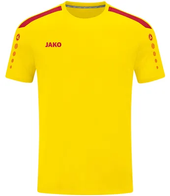 Produktbild von Jako Power Trikot Kurzarm Kinder - Gelb / Rot