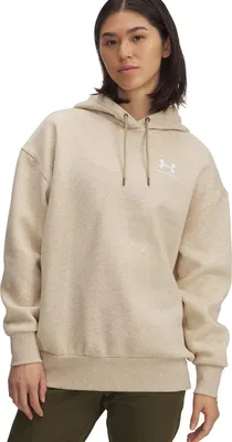 Produktbild von Under Armour Ua Icon Fleece Os Hoodie - city khaki light heather, Größe:XS