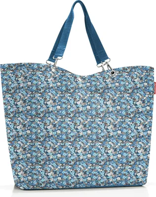 Produktbild von reisenthel shopper XL, Einkaufstasche, Tragetasche, Strandtasche, Tasche, Polyestergewebe, Viola Celeste, 35 L, ZU4090